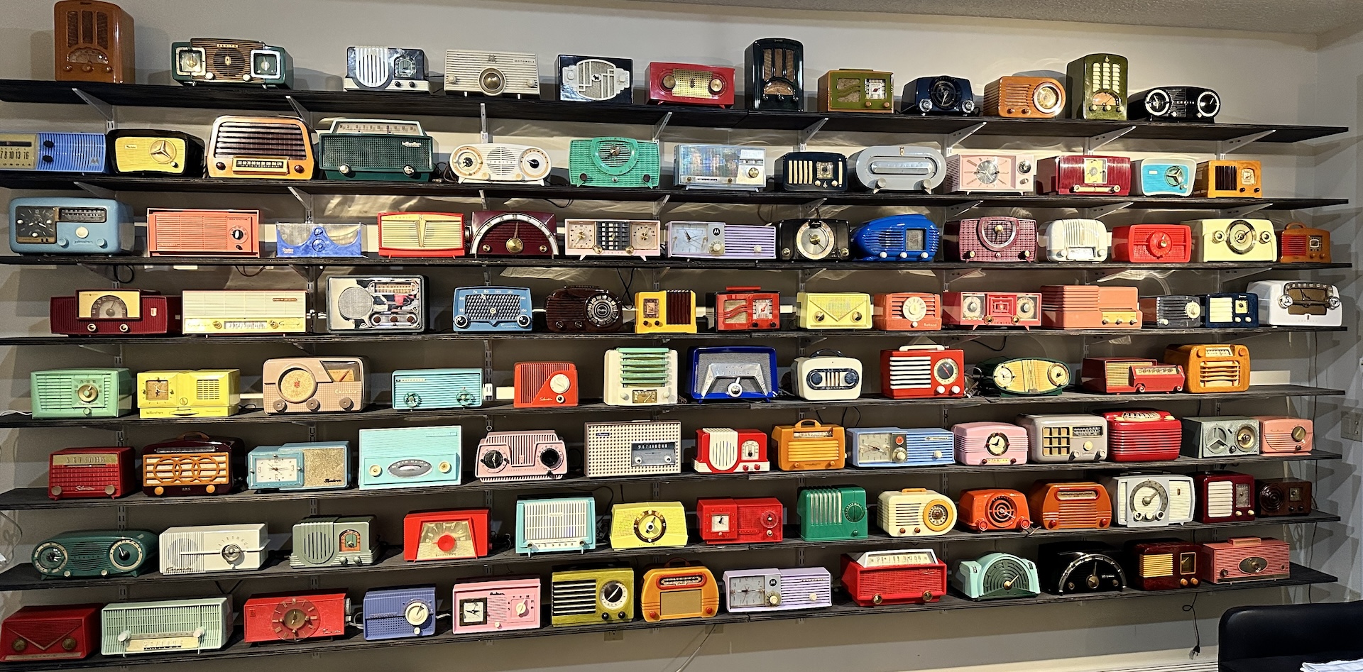 The Zevy Collection Radio Display